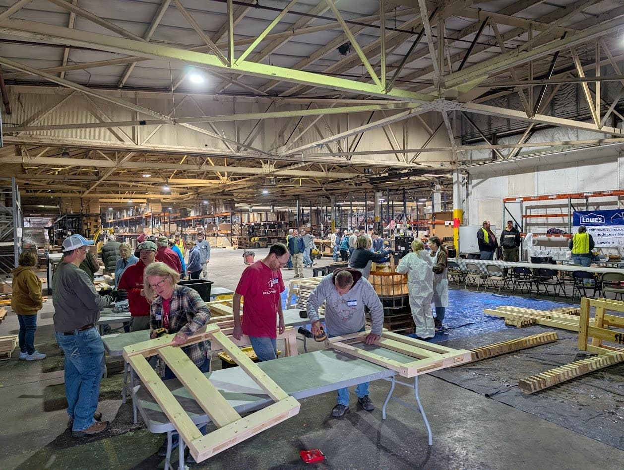 An overview of the public Sleep in Heavenly Peace build floor